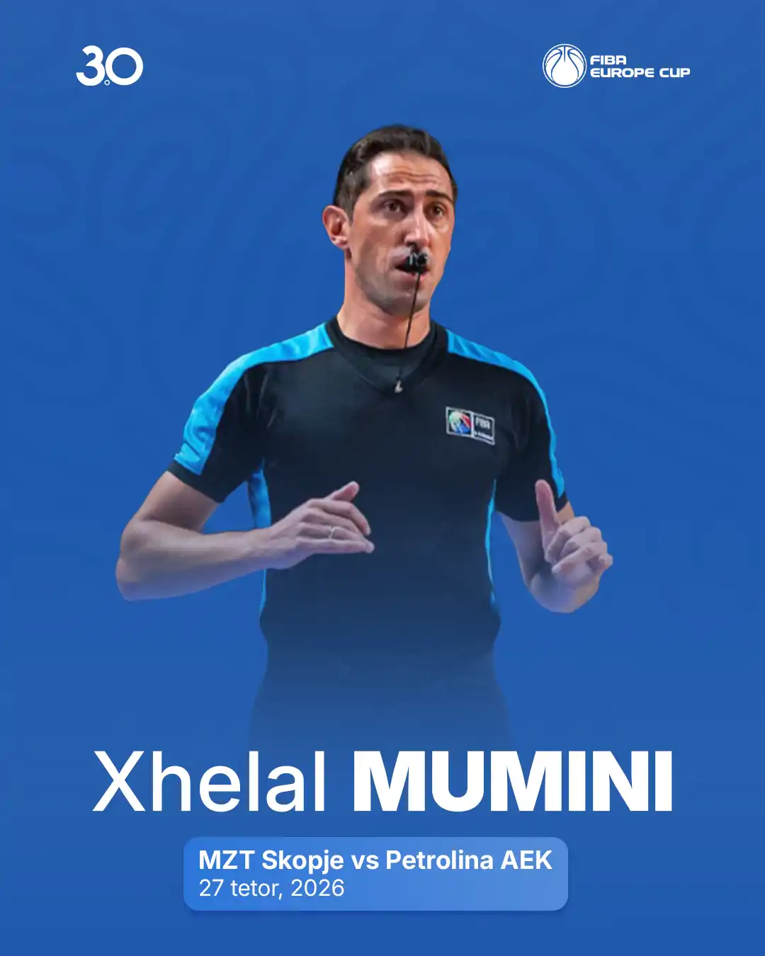 Faton Kurshumlija dhe Xhelal Mumini me nominime në FIBA Europe Cup